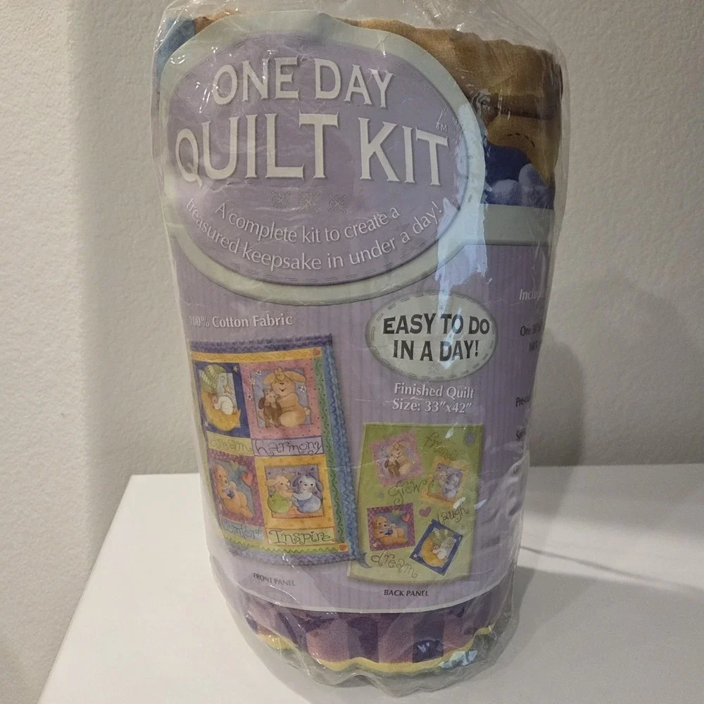 One Day Quilt Kit Baby Blanket 33